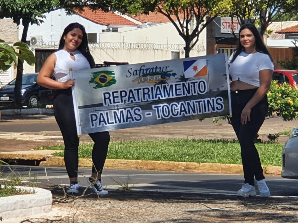 Estudantes tocantinenses no Paraguai foram repatriados neste sábado, 18 2