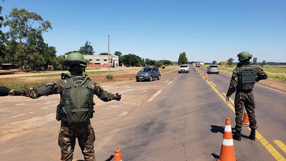 Exército realiza operação Covid-19 em Ponta Porã 2