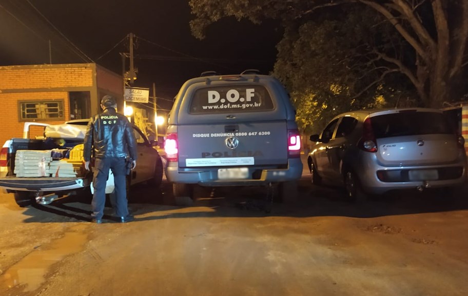 Veículo carregado com maconha foi apreendido em Ponta Porã carregado com maconha