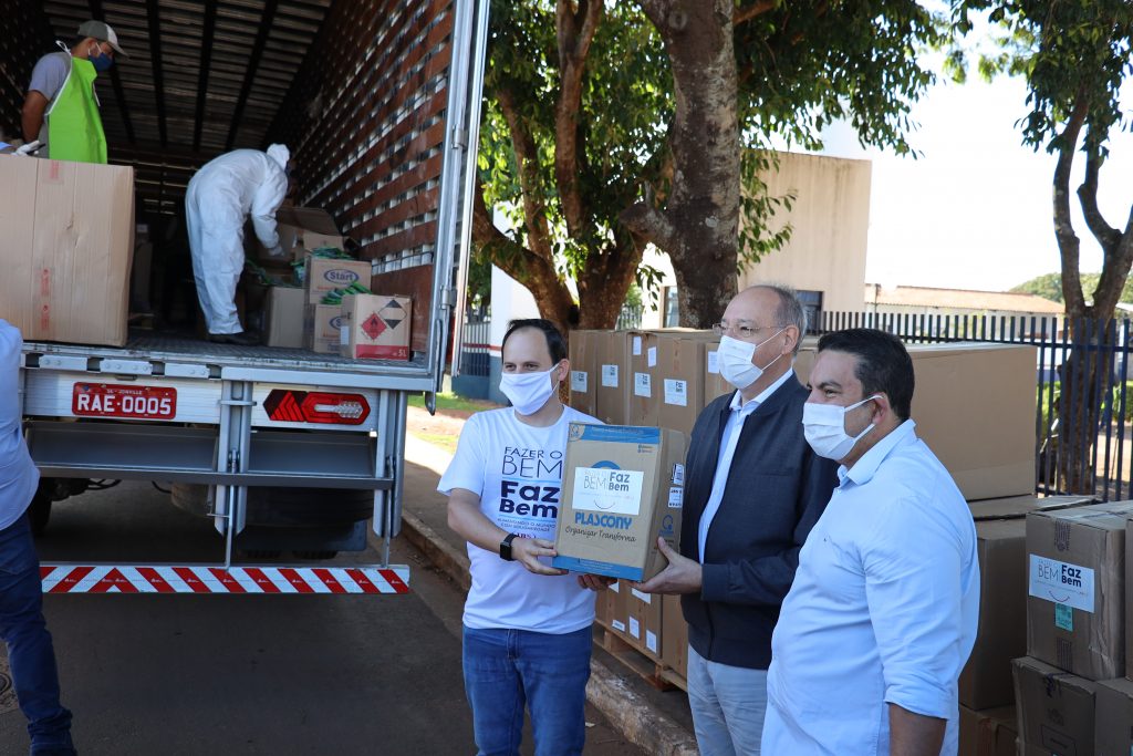 Prefeitura de Ponta Porã recebe 33 mil EPI´s da JBS