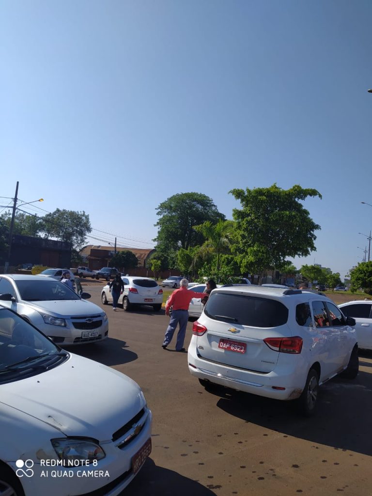 Taxistas Pontaporanenses apoiam manifestações pela reabertura da fronteira 1