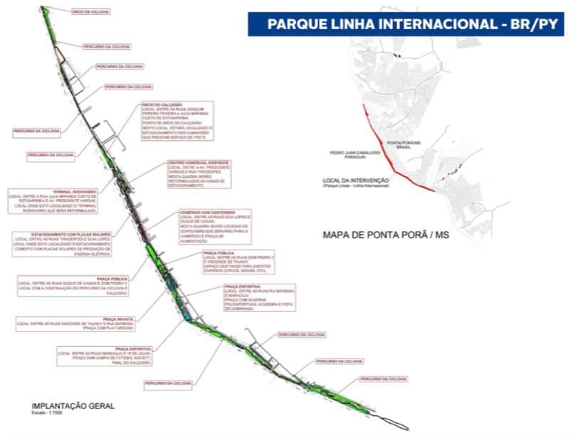 Prefeito Hélio Peluffo anuncia revitalização da Linha Internacional