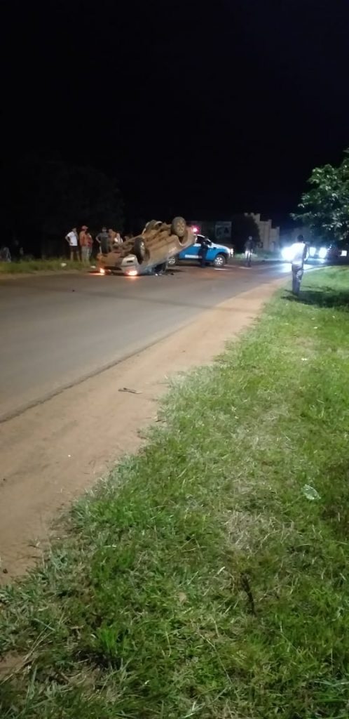 Polícia Militar atende ocorrência de acidente em Sanga Puitã