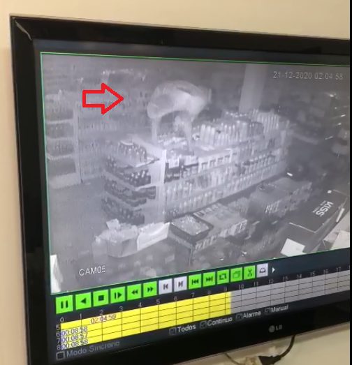 Ladrão é preso em flagrante, após furtar vários comércios na fronteira 2
