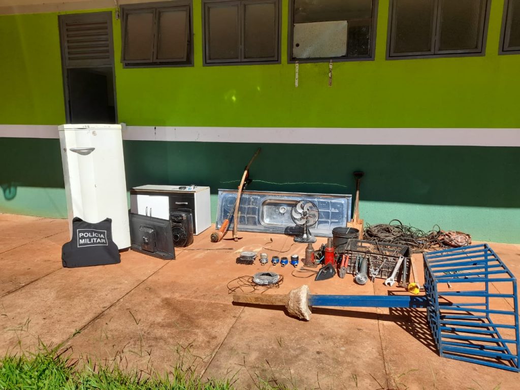 Polícia Militar prende dupla responsável por diversos furtos na cidade de Ponta Porã