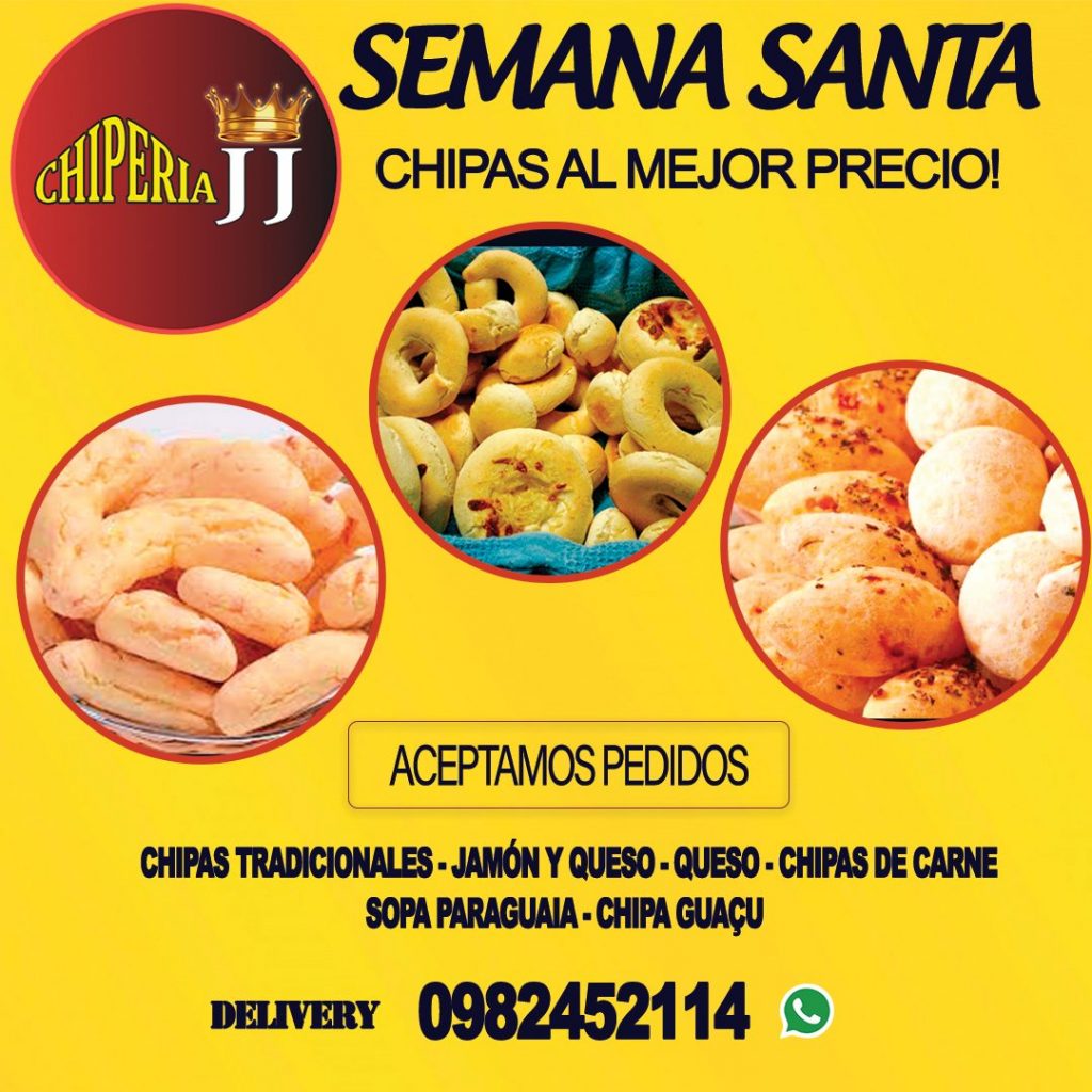 Chipa e Sopa Paraguaia fazem sucesso na hora do lanche