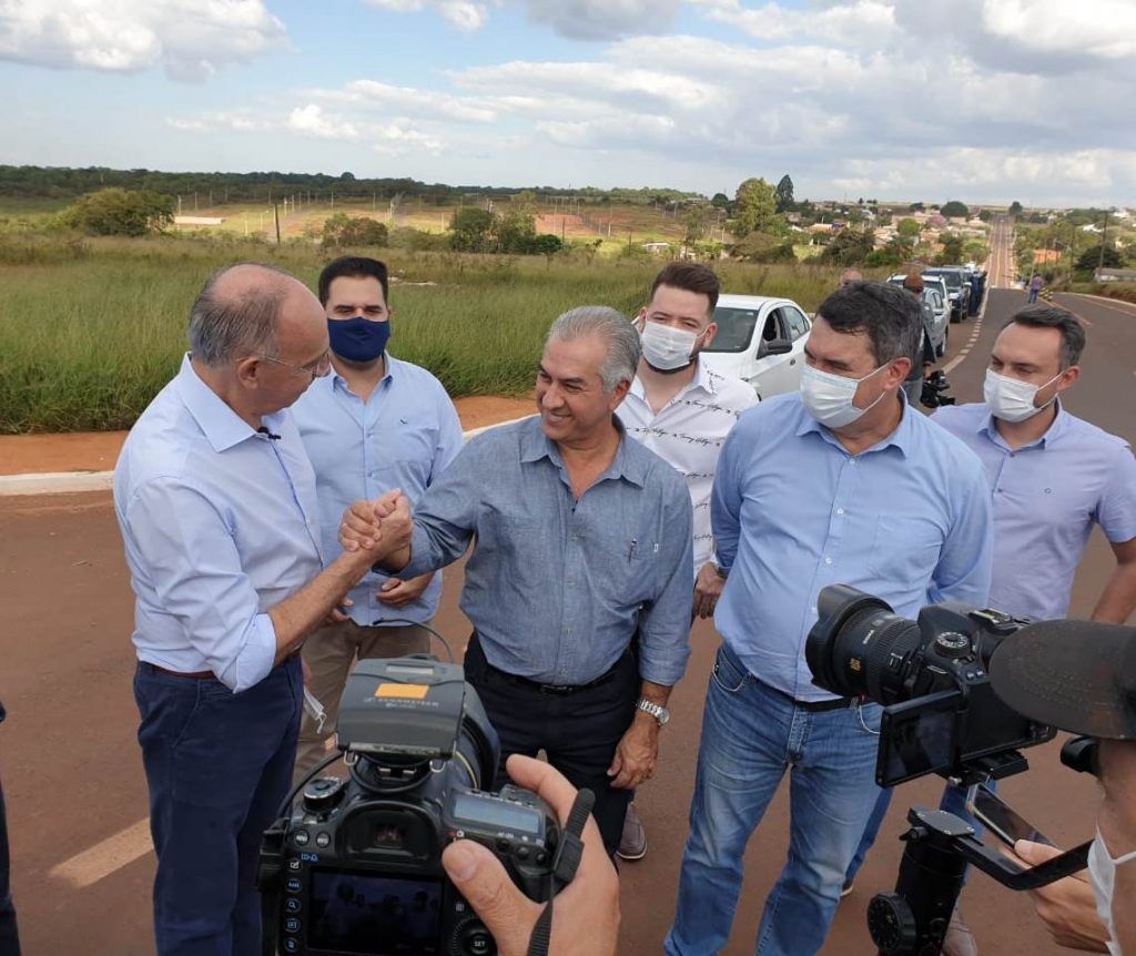Hélio Peluffo destaca visita do Governador Reinaldo Azambuja