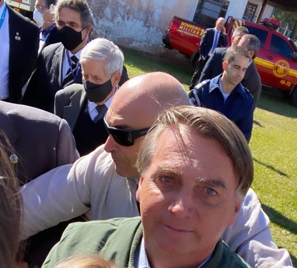 GCMFRON ATUA COM AS DEMAIS FORÇAS DE SEGURANÇA NA ESCOLTA DO PRESIDENTE DA REPÚBLICA JAIR MESSIAS BOLSONARO 1