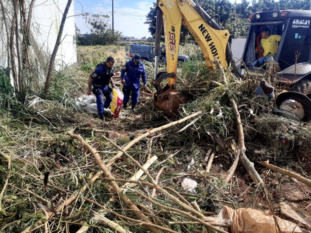 APÓS DENÚNCIA ANÔNIMA GCMFRON APREENDE 104 KILOS DE MACONHA NAS PROXIMIDADES DO PARQUE DAS EXPOSIÇÕES