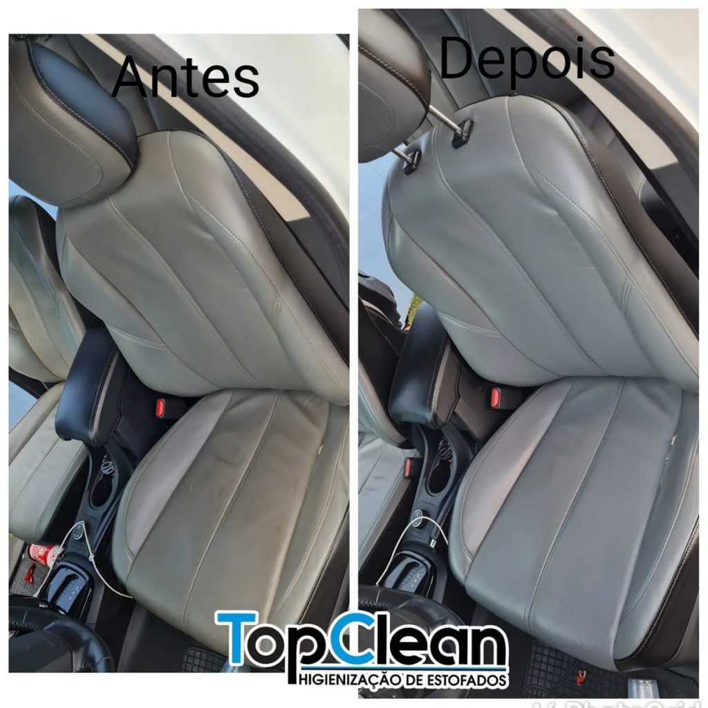 Top Clean: Higienização e hidratação de banco de couro