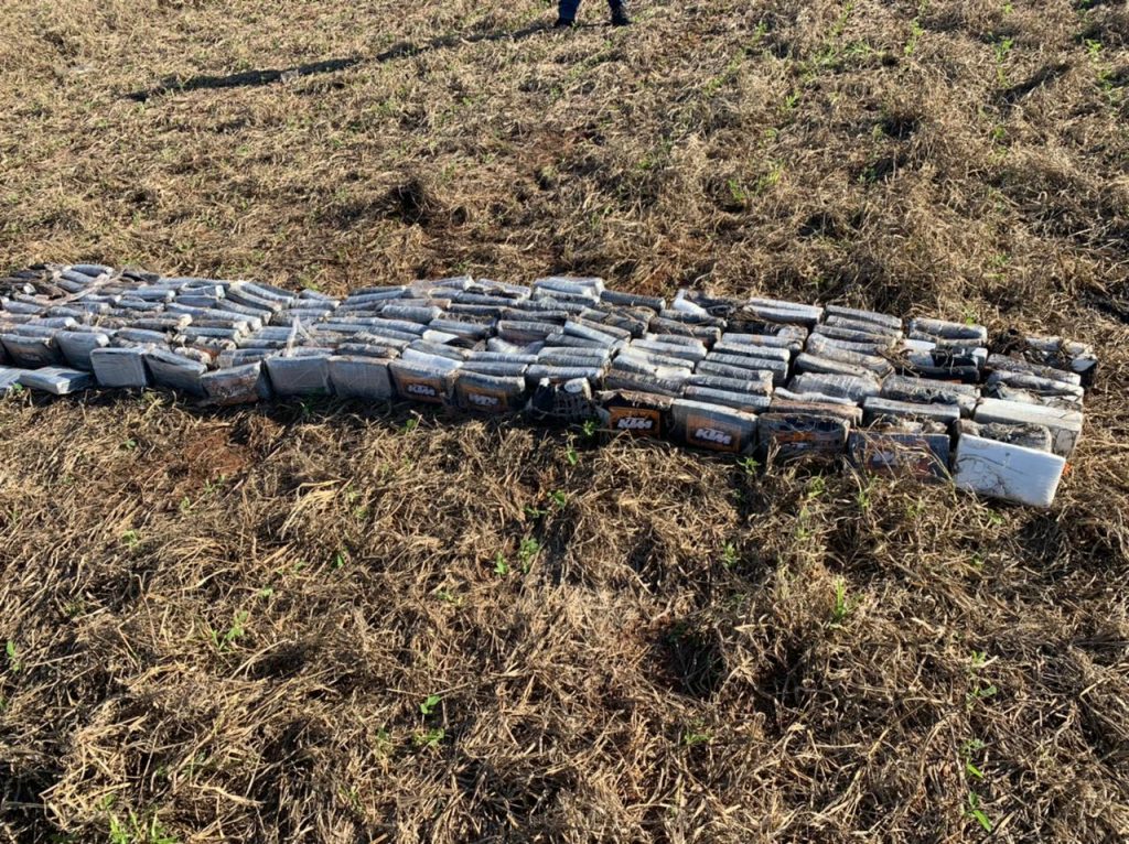 Helicóptero Robinson R66 carregava mais de 200 quilos de cocaína