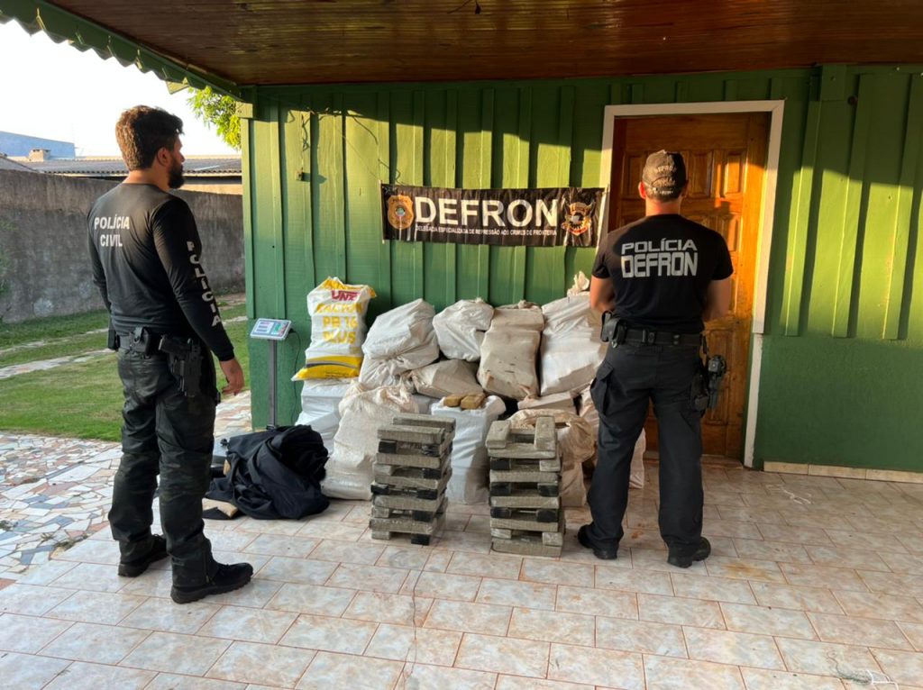 DEFRON e Delegacia Regional de Polícia Civil de Nova Andradina, deflagram operação contra o tráfico de drogas e armas em Ponta Porã 1
