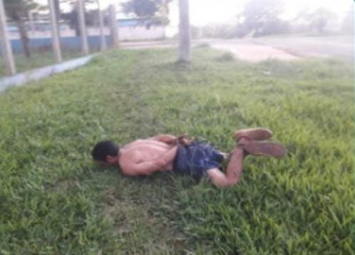 Agora: Homem é encontrado morto, amarrado perto de campo de futebol em MS