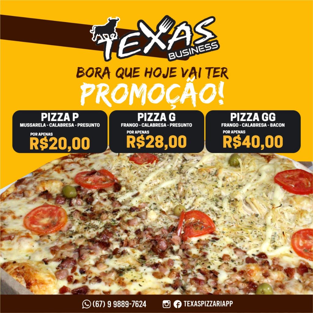 Texas Business: Venha saborear a melhor pizza da cidade