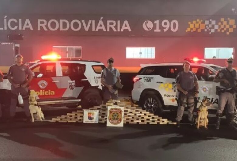 Ônibus de Dourados é apreendido em SP com quase 100 quilos de cocaína