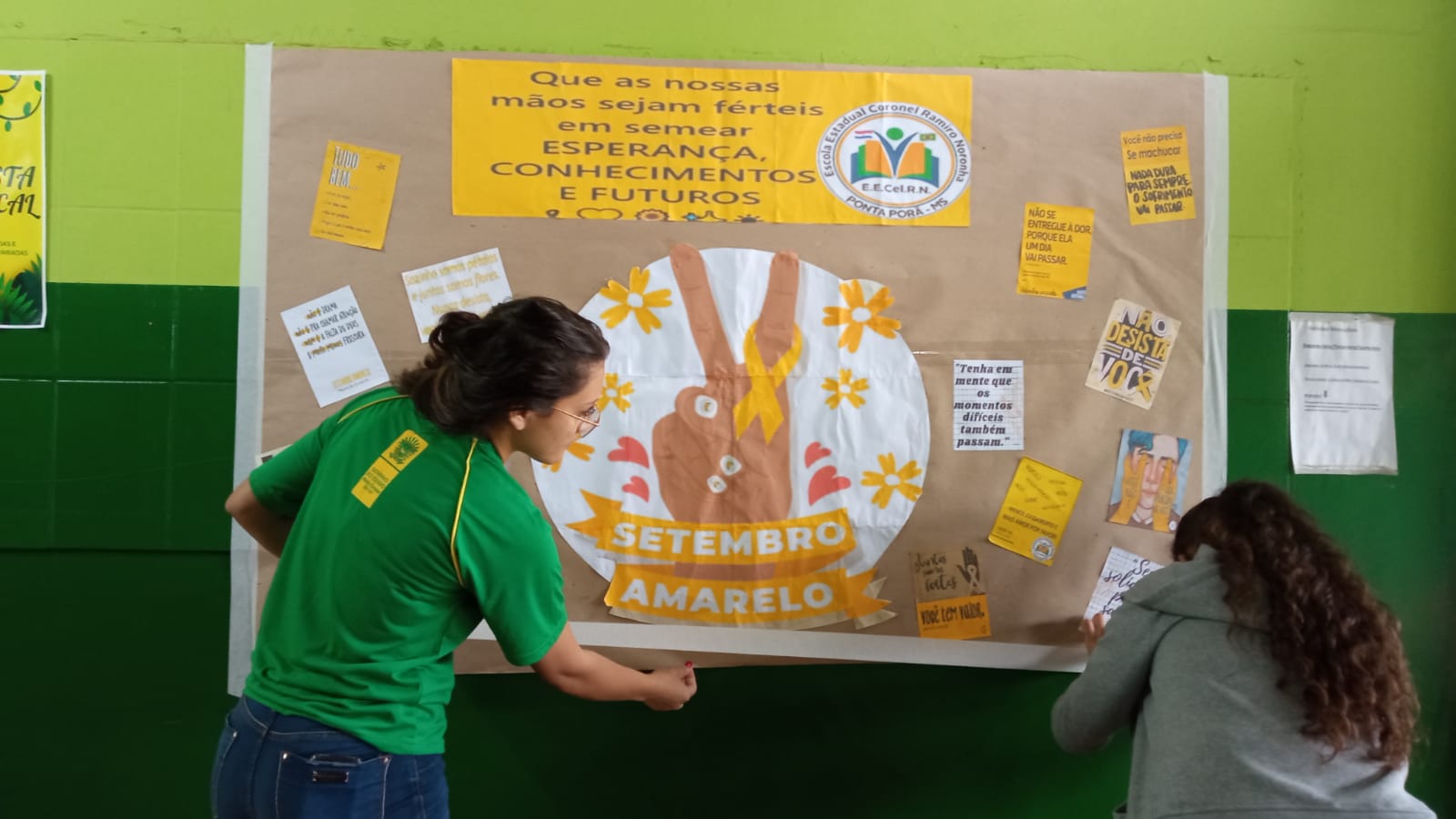 Escola Ramiro Noronha realizou campanha de prevenção ao suicídio Escola Ramiro Noronha realizou campanha de prevenção ao suicídio 1