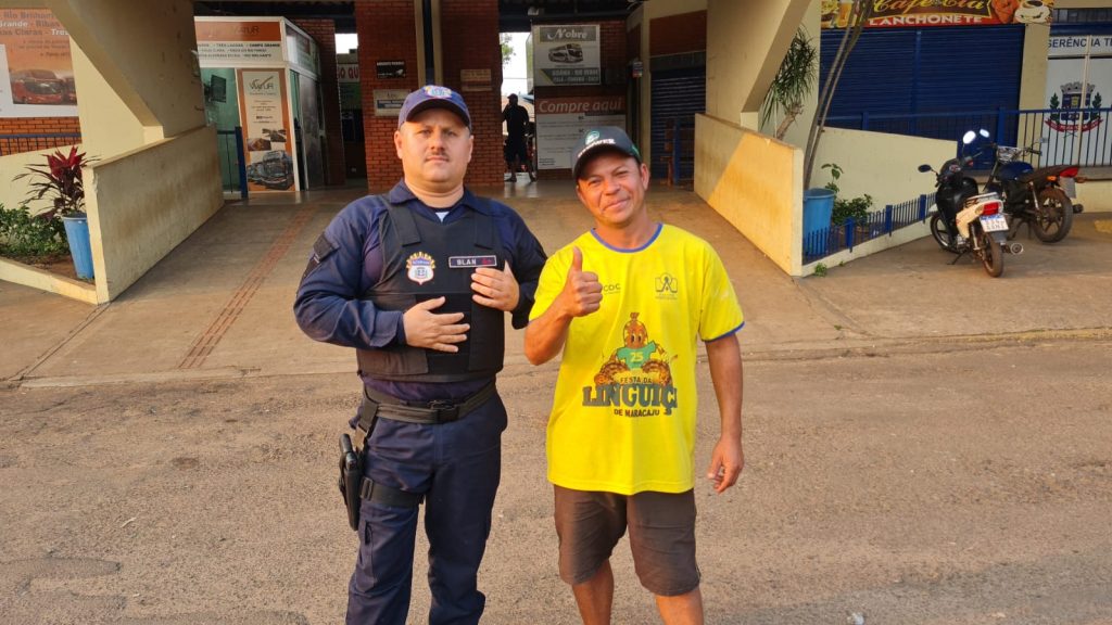 GCMFRON encontra homem desaparecido GCMFRON encontra homem desaparecido