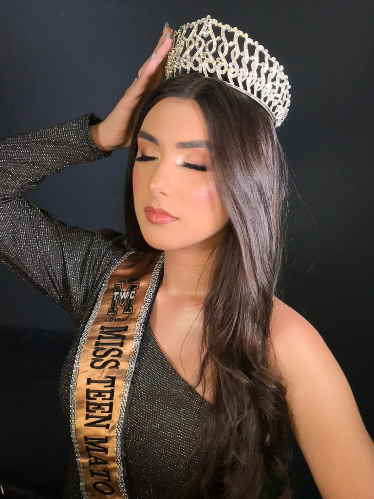 Candidata de Ponta Porã a miss é destaque nas redes sociais