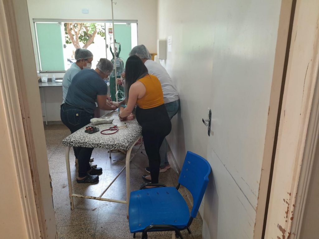 Policiais Militares salvam criança que havia se engasgado no distrito de nova Itamarati
