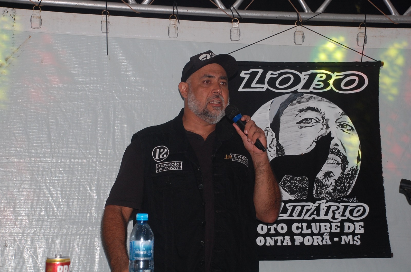 Lobo Solitário comemorou aniversário reunindo motociclistas do Brasil e Paraguai Lobo Solitário comemorou aniversário reunindo motociclistas do Brasil e Paraguai 1
