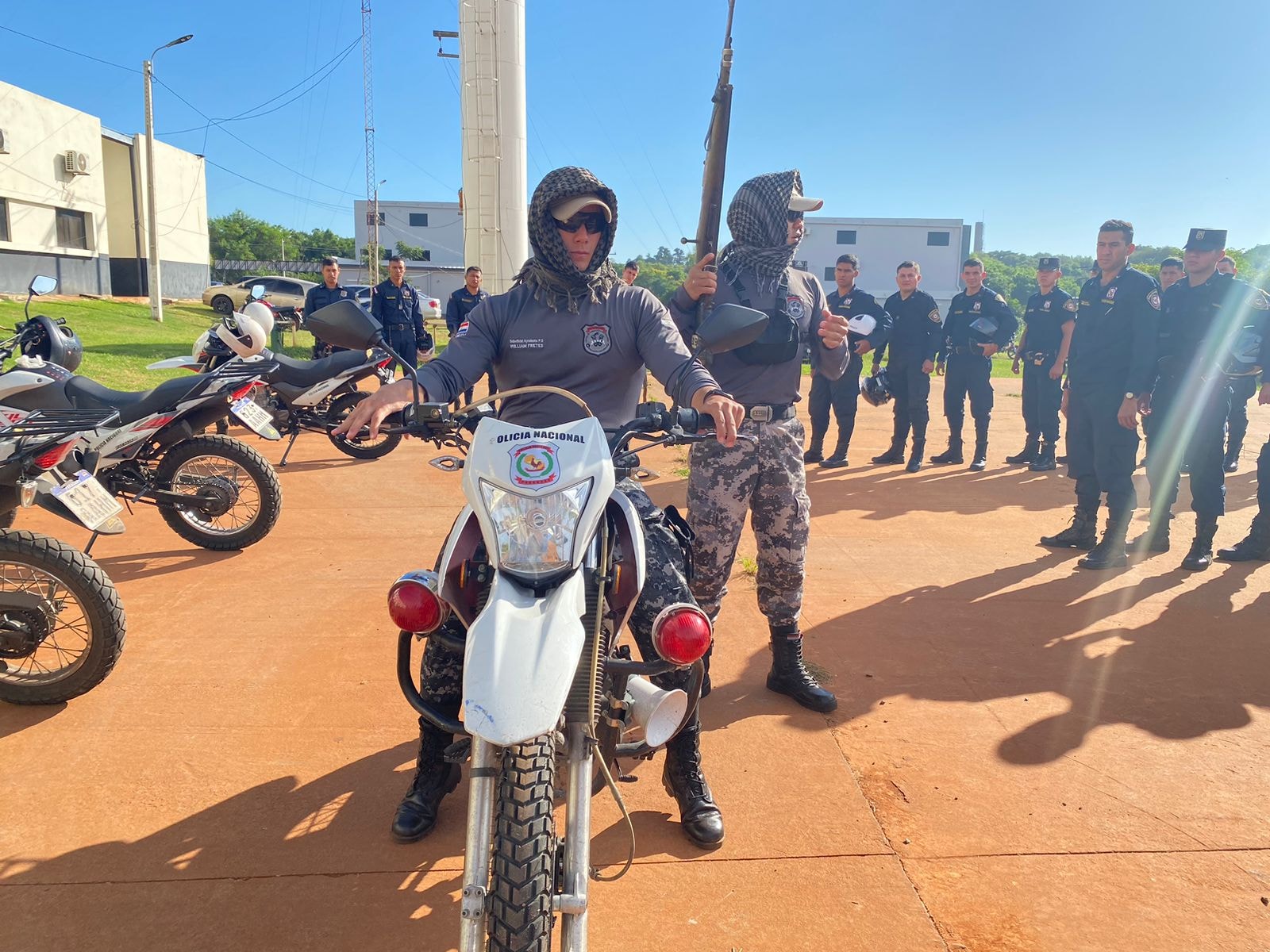 Grupo Lince faz treinamento tático motorizado em Assunção (PY) 1