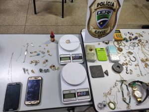 “Cabeça branca do ouro” é preso pela Polícia Civil na capital