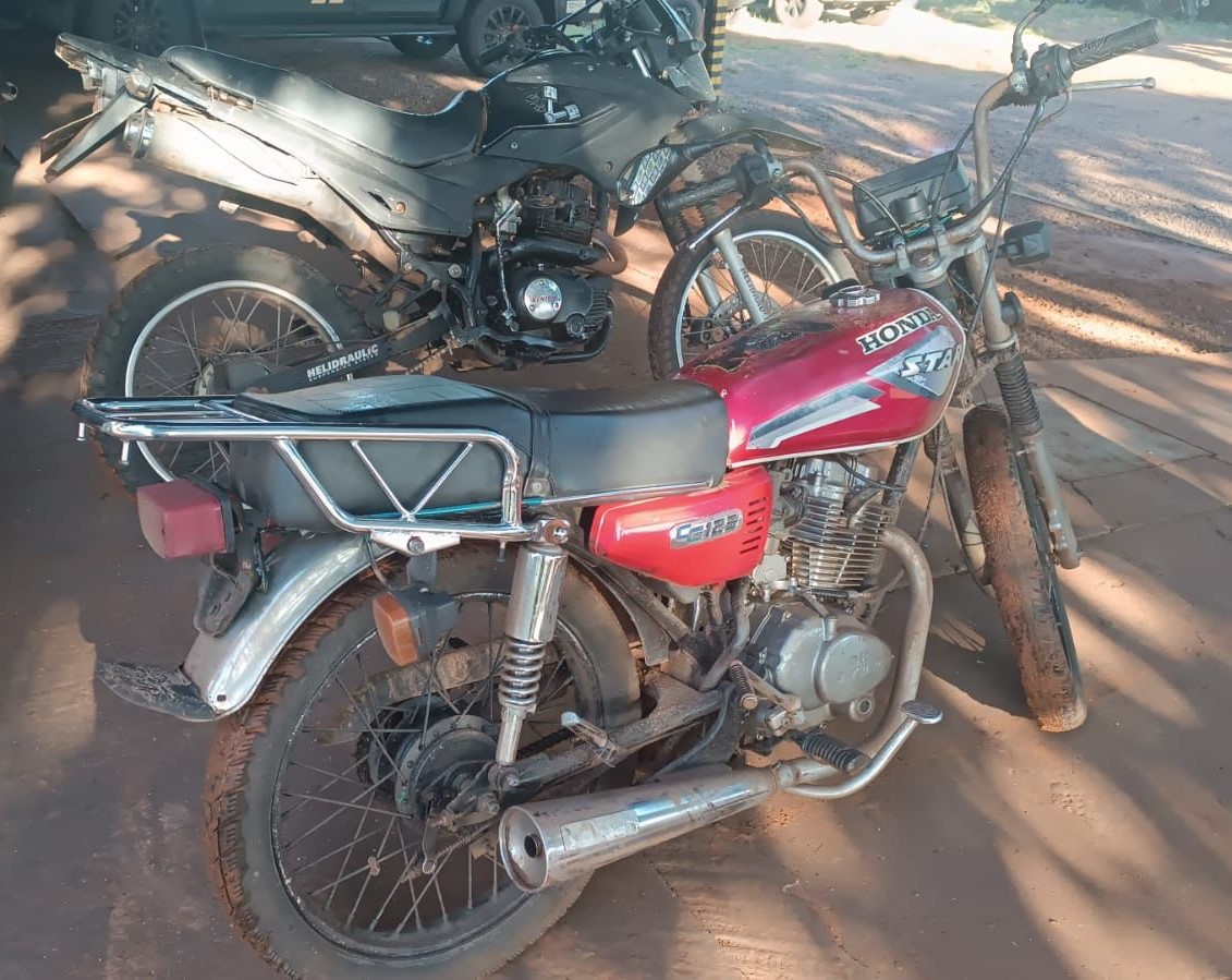 Autor de furto é capturado pela Polícia Militar e duas motocicletas são recuperadas