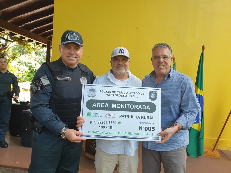 Campo Mais Seguro - Policiamento Rural: Sistema de monitoramento georreferenciado fortalece a segurança no campo em MS