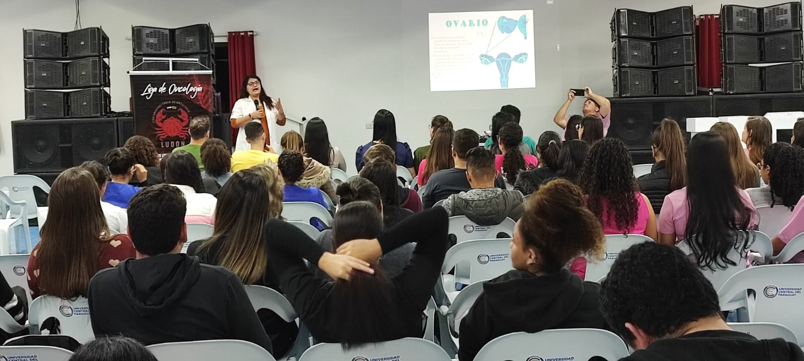 Evento na UCP destaca a prevenção contra o Câncer de Ovário Evento na UCP destaca a prevenção contra o Câncer de Ovário 1