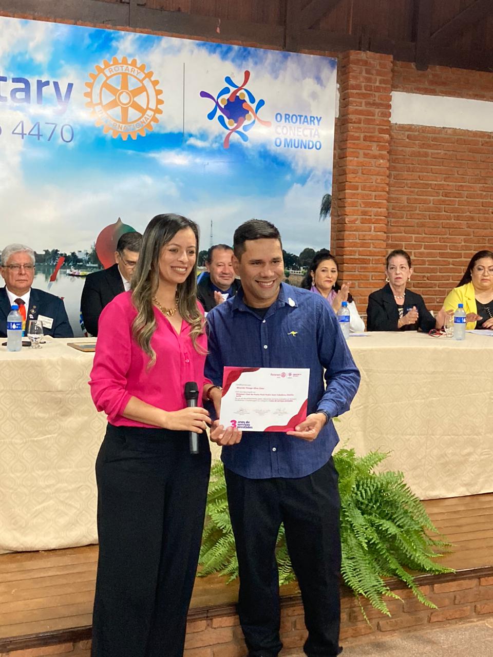 Conselho Diretor 23/24 do Rotary PP/PJC, Guarany e Casa da Amizade foram empossados 1