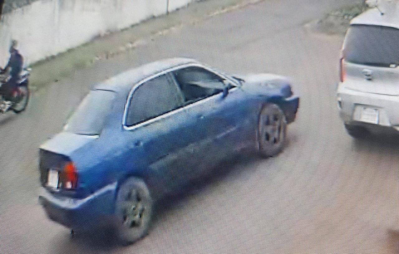 Carro incendiado em Pedro Juan Caballero pode estar relacionado ao homicídio de mulher em Ponta Porã, polícia investiga
