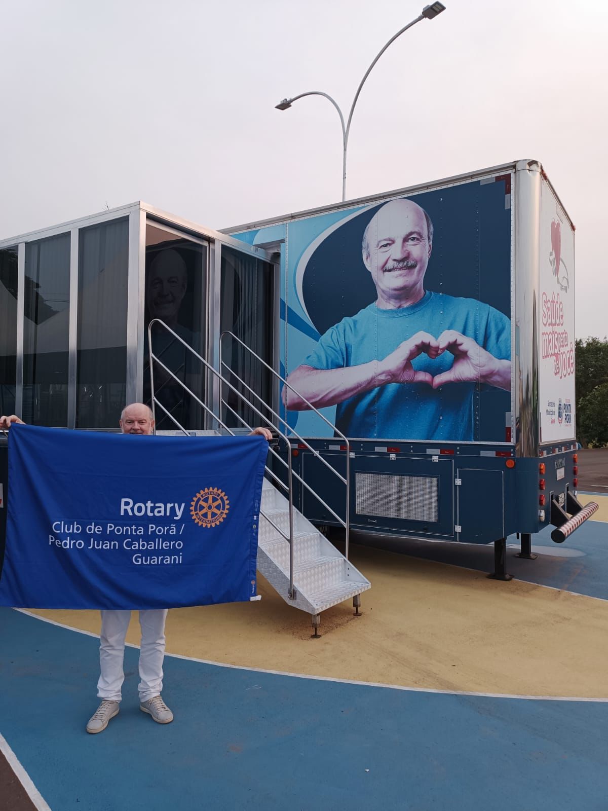 Rotary Club de Ponta Porã/Pedro Juan Caballero - Guarani e Secretaria de Saúde unem esforços pela Saúde da Comunidade 1