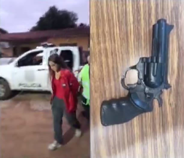Detenção em Flagrante: Mulher é apreendida ao tentar roubo com arma simulada