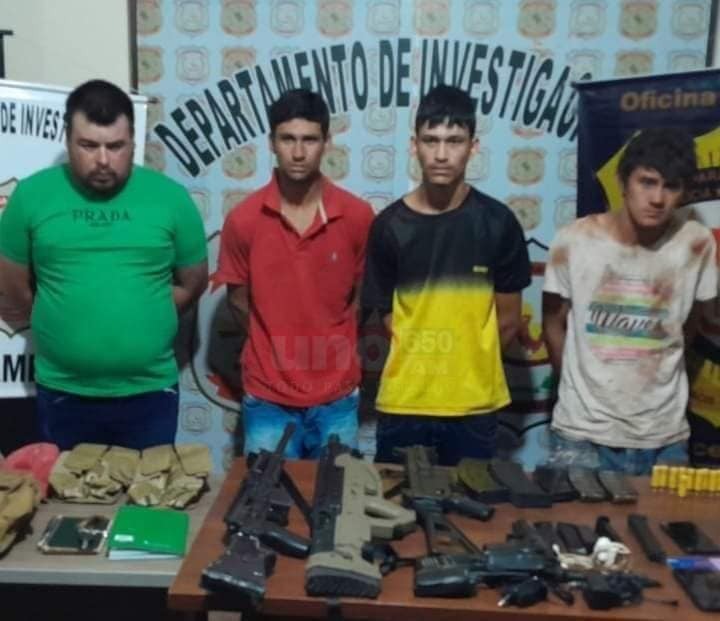 Cinco pessoas detidas em relação ao caso de homicídio múltiplo em Amambay