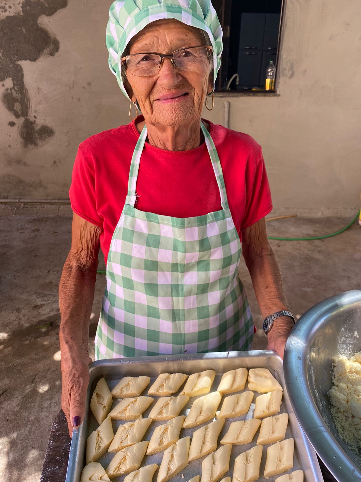 Tradição de Páscoa na Fronteira: Chipa e Sopa Paraguaia da Nha Ramona Assadas na "Tatakua" 1