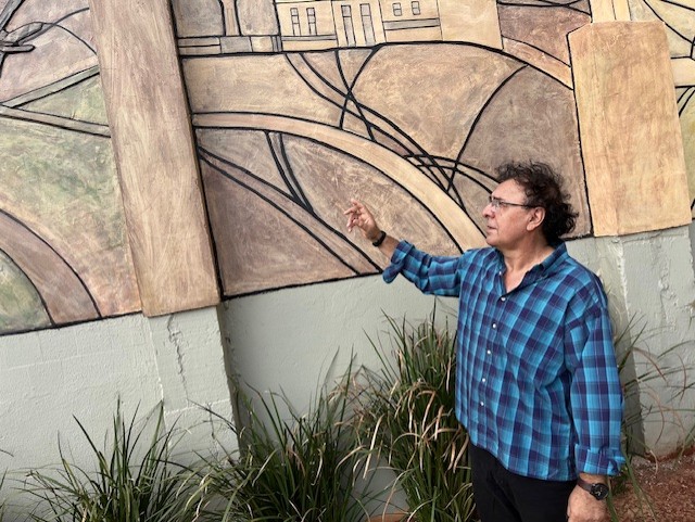 Hotel Barcelona vai entregar revitalização da obra do artista Anicio Vera contando a rica história da fronteira