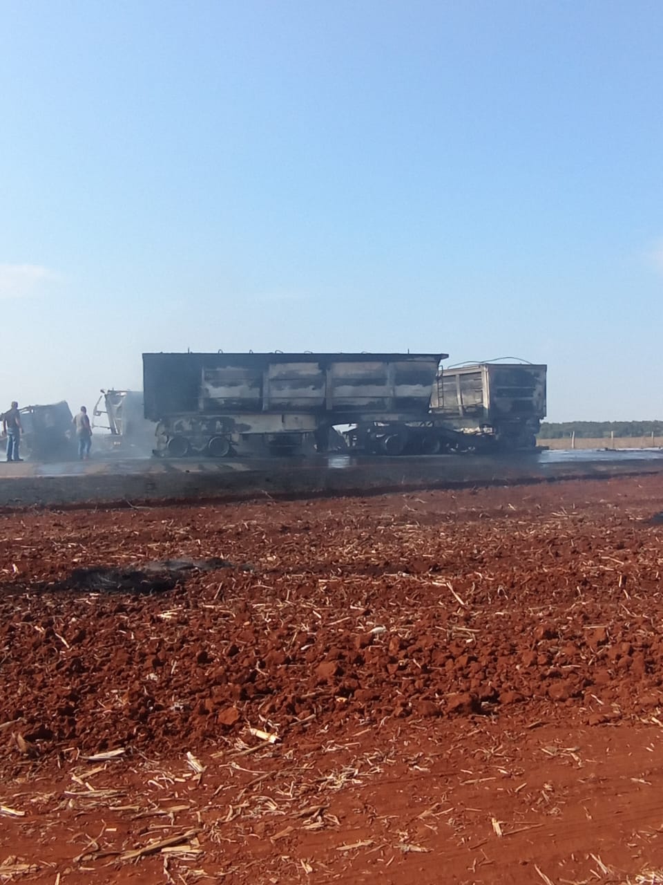 Colisão Fatal entre Carretas na Região do Copo Sujo em Ponta Porã 2