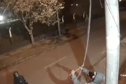 Vídeo Revela Ladrões em Ação: Furtos de Fios no Residencial Ponta Porã
