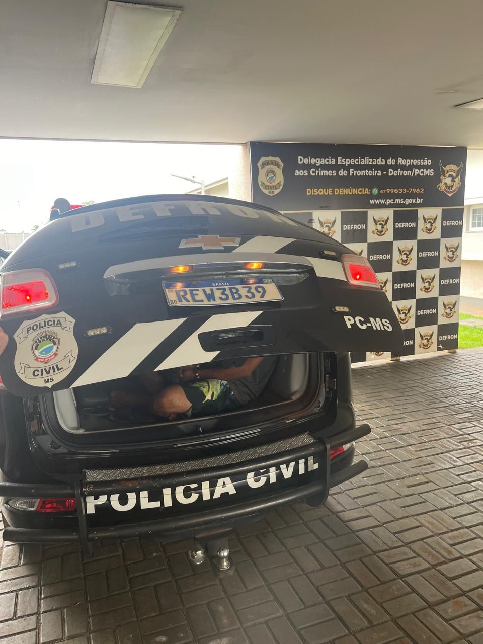 Defron Captura Foragido do Sistema Penitenciário em Dourados