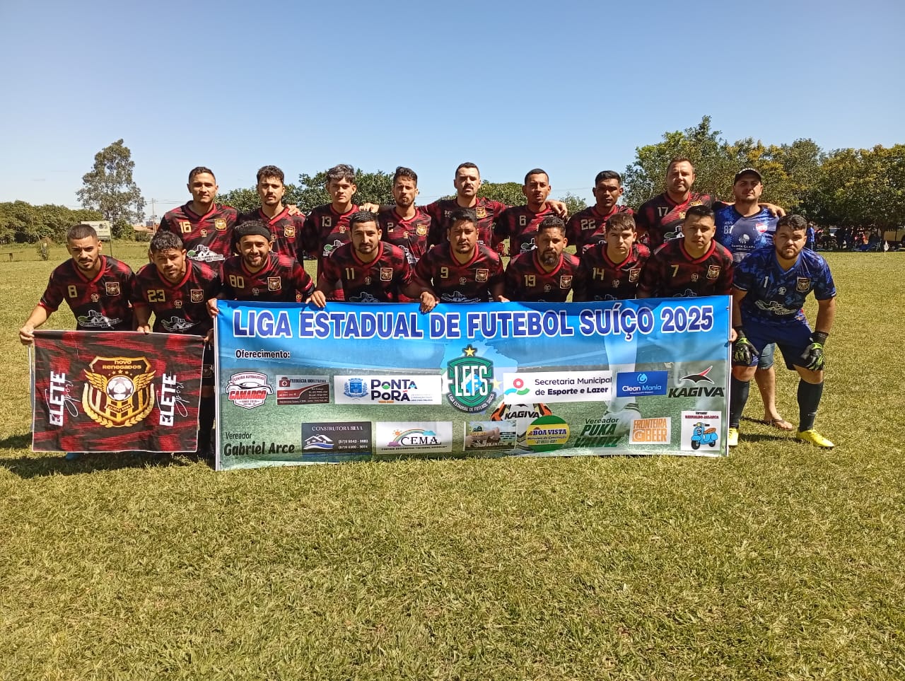 Clima de decisão: Campo do Vicentão será palco das semifinais da Liga Estadual de Futebol Suíço 2025 2