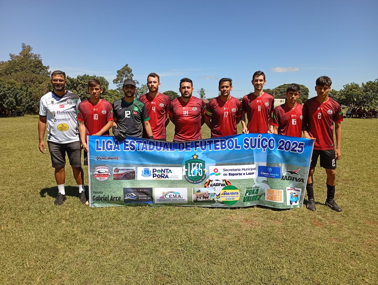 Clima de decisão: Campo do Vicentão será palco das semifinais da Liga Estadual de Futebol Suíço 2025 1