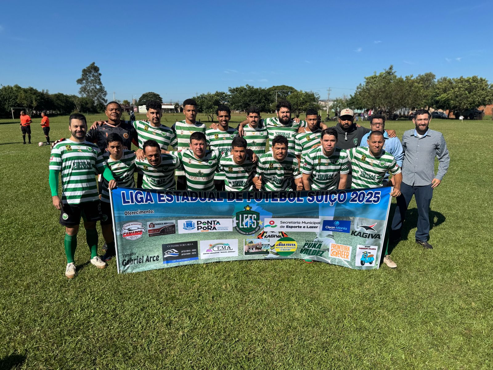 Clima de decisão: Campo do Vicentão será palco das semifinais da Liga Estadual de Futebol Suíço 2025 4