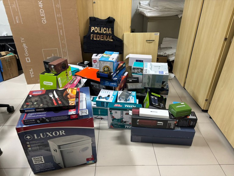PF deflagra operação para desarticular esquema criminoso de contrabando e descaminho na fronteira
