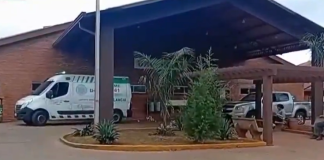 Agentes do Grupo Lince durante patrulhamento noturno em Pedro Juan Caballero, região de fronteira com o Brasil
