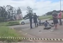 Trabalhador morre em grave acidente no trevo de acesso a Antônio João