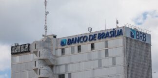 Sede do Banco de Brasília (BRB), em Brasília