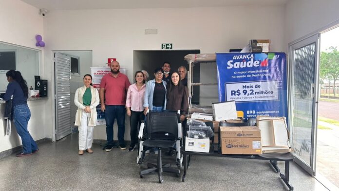 Novos equipamentos entregues para unidades básicas de saúde de Ponta Porã