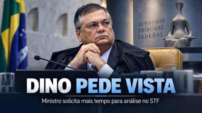 Ministro Flávio Dino pede vista durante julgamento no Supremo Tribunal Federal