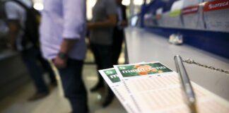 Volantes da Mega-Sena; concurso 3.058 sorteia prêmio estimado em R$ 95 milhões nesta terça-feira