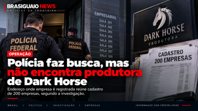 Imagem ilustrativa sobre busca policial por produtora ligada ao filme Dark Horse